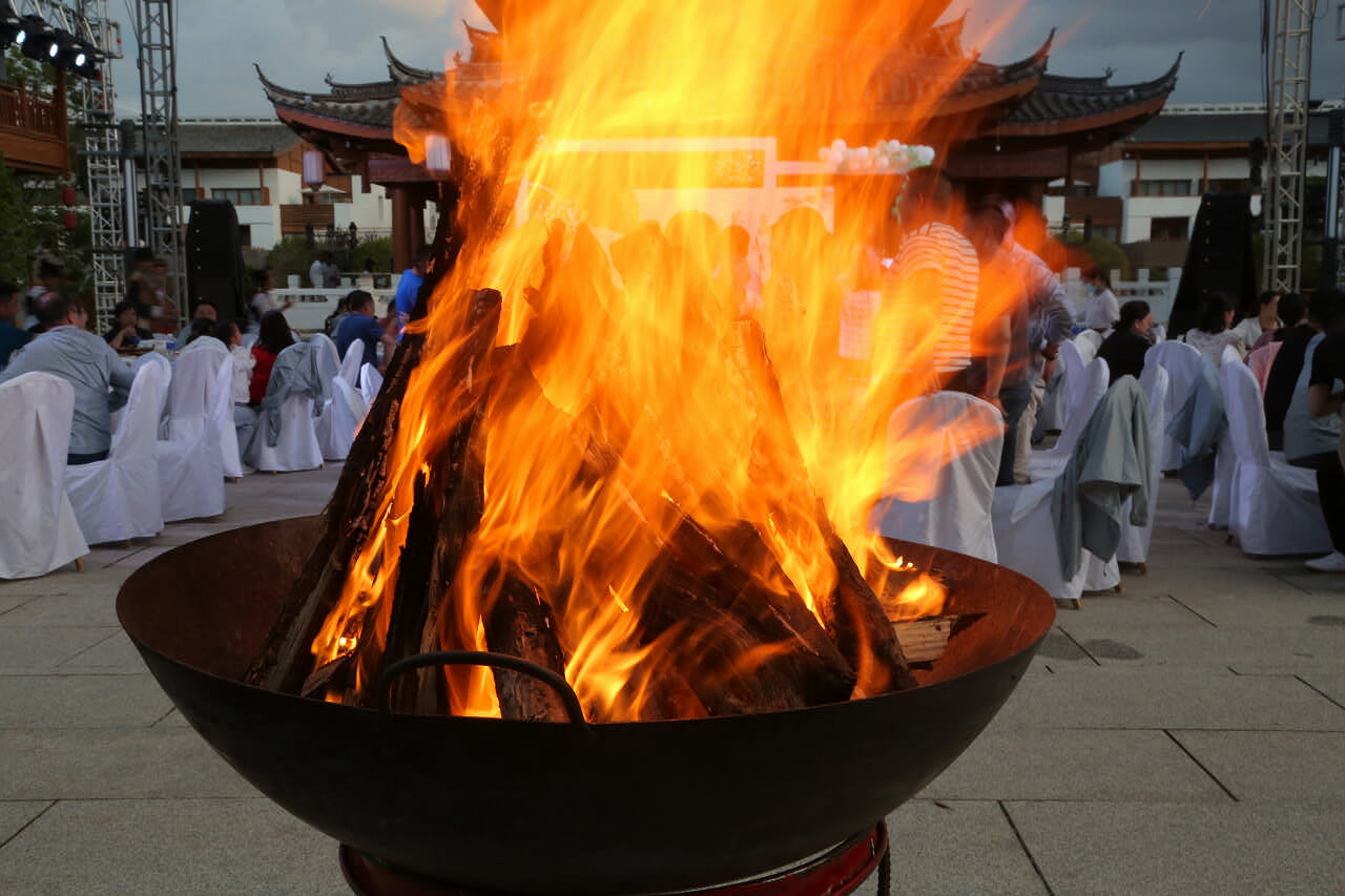 麗江復華麗朗度假酒店歡迎晚宴篝火晚會